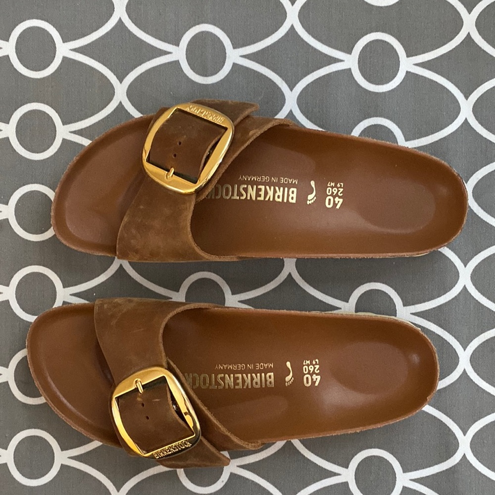 Birkenstock Madrid Big Buckle size 40 - like new!